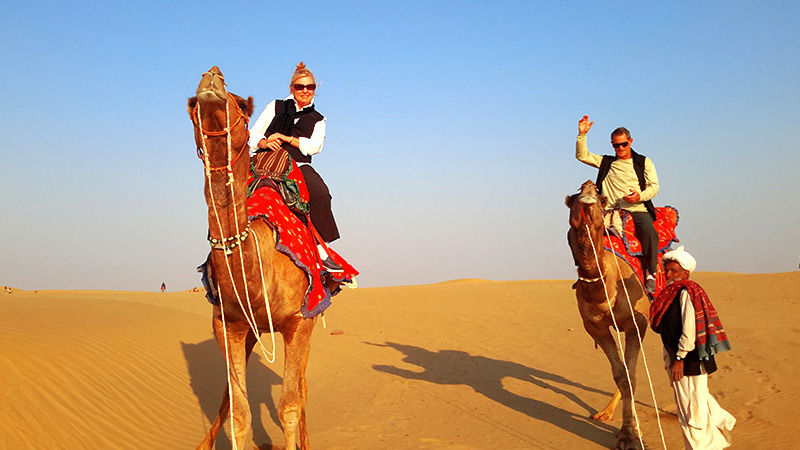 Camel Safari in Jaisalmer