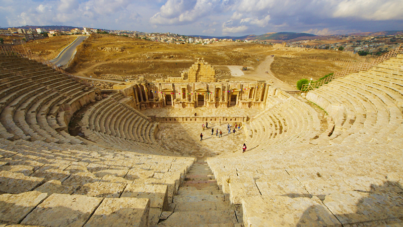 North Theater in Jerash