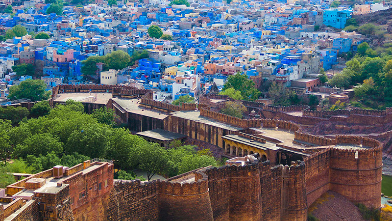 The "Blue City", Jodhpur