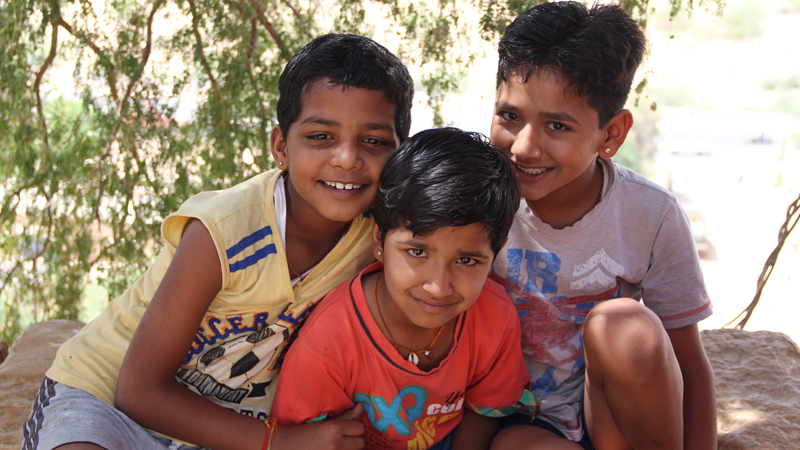 Lovely Kids at City Palace