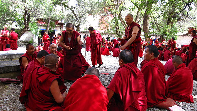 Monks in Lhasa