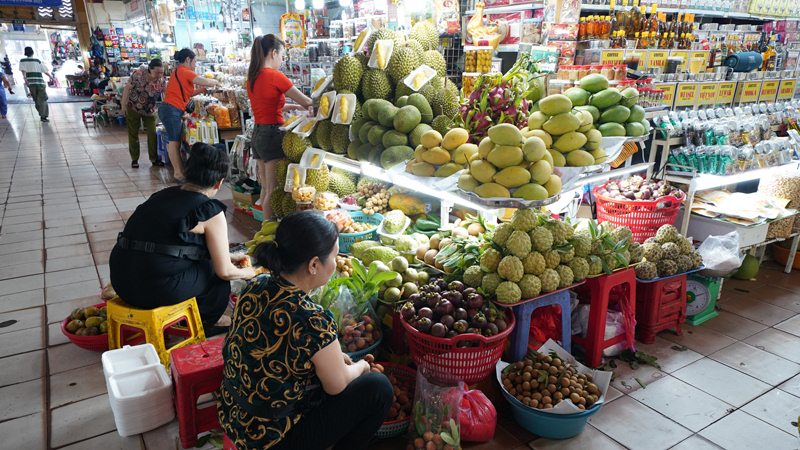 Local Market in Vietnam