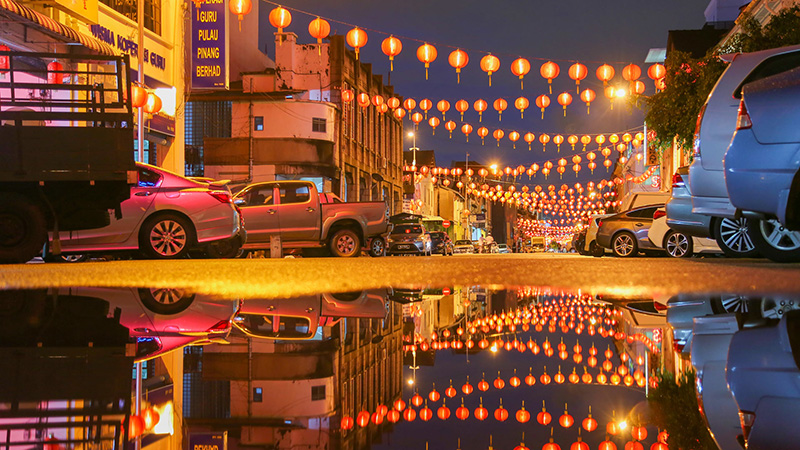 Night View in Malacca