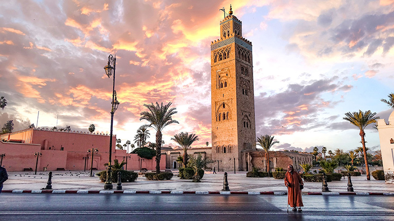 Koutoubia Mosque in Marrakech