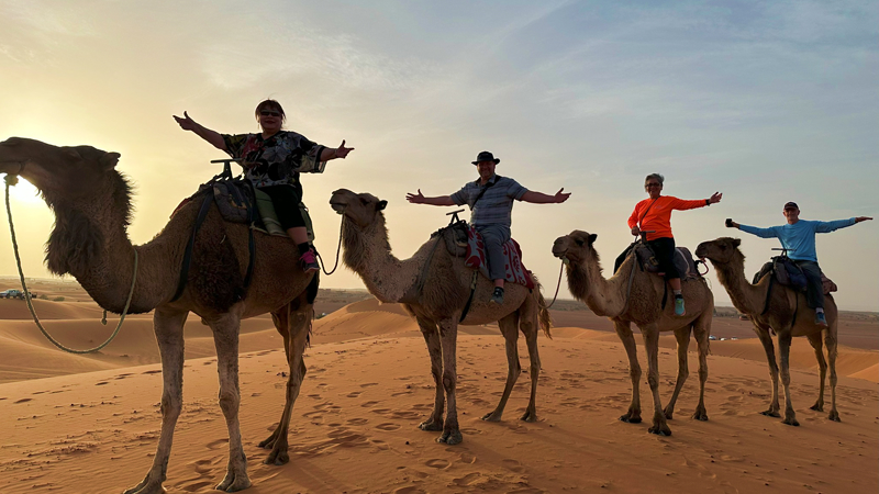 Morocco camel ride