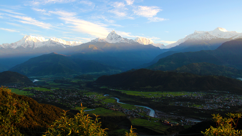 Snow-capped Mount Everest