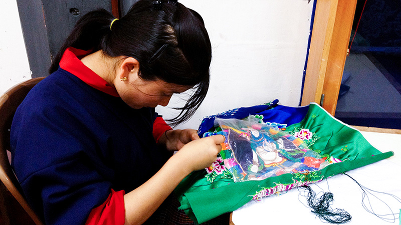 The National Painting School in Bhutan