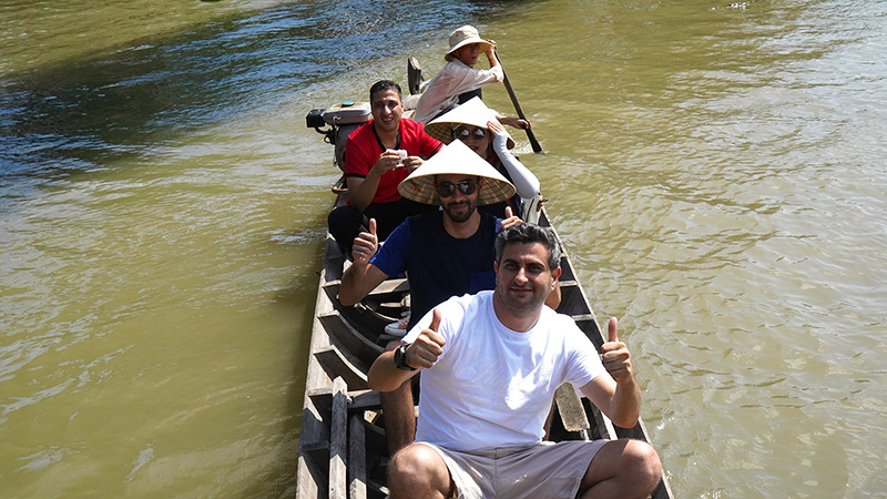 Mekong Delta in Vietnam