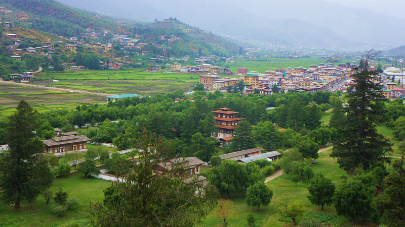 Scenery During the Jomolhari Trek