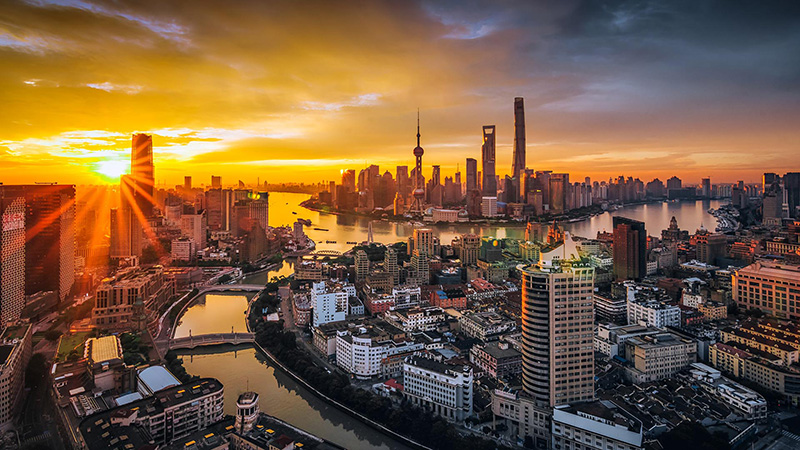 Skyline of Shanghai