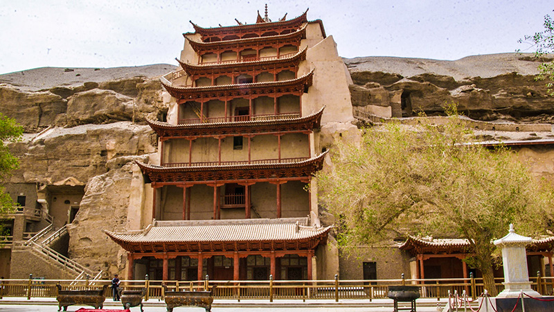 Mogao Caves in Dunhuang