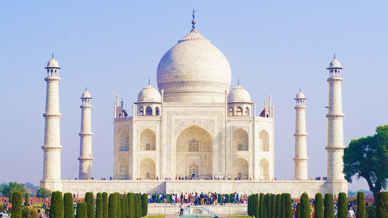 The Magnificent Taj Mahal in India