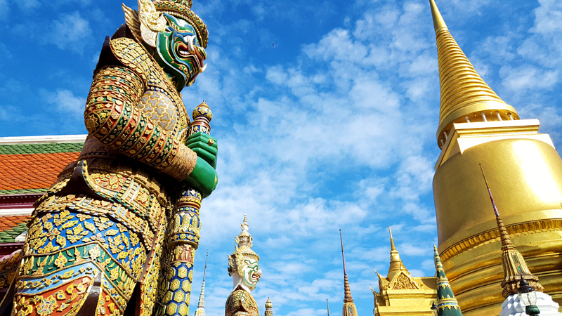 The Grand Palace in Bangkok
