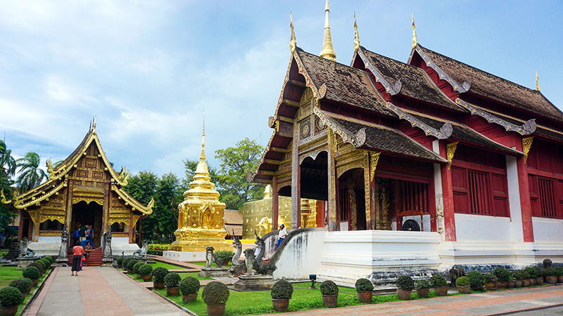 Phra Singh Temple in Chiang Mai