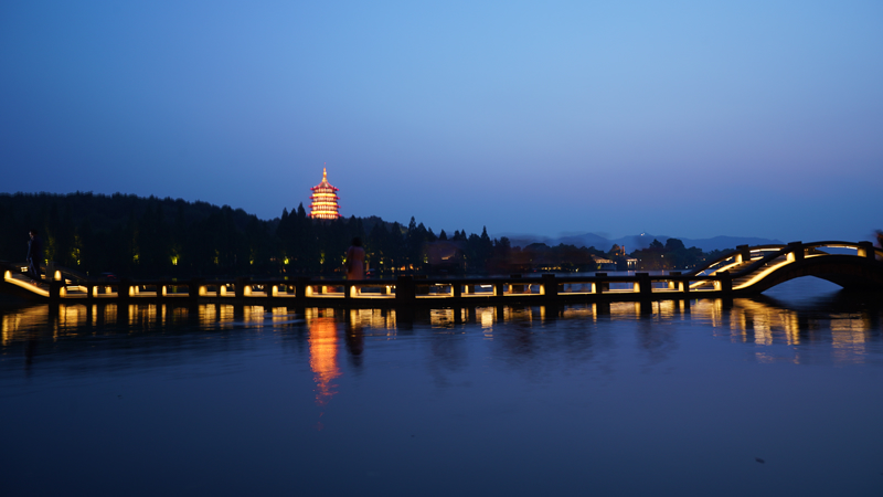 West Lake at Night