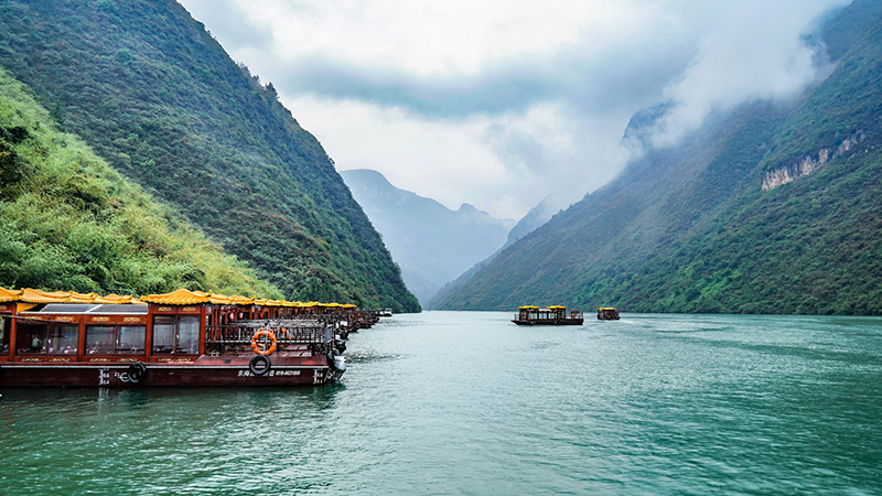 Scenery of Yangtze River