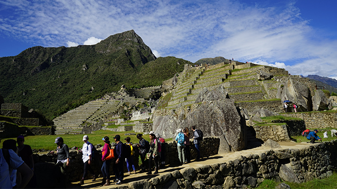 Trekking to Machu Picchu