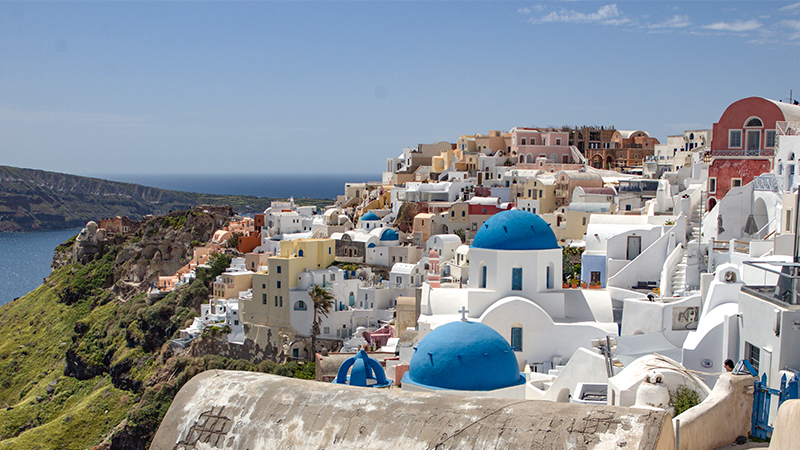 Chalk-White Buildings