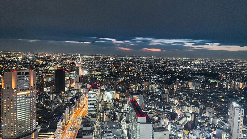 Night View of Shibuya, Tokyo
