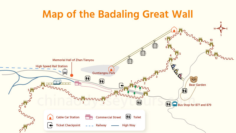 Badaling Great Wall Guide: Facts, Map & What to Do