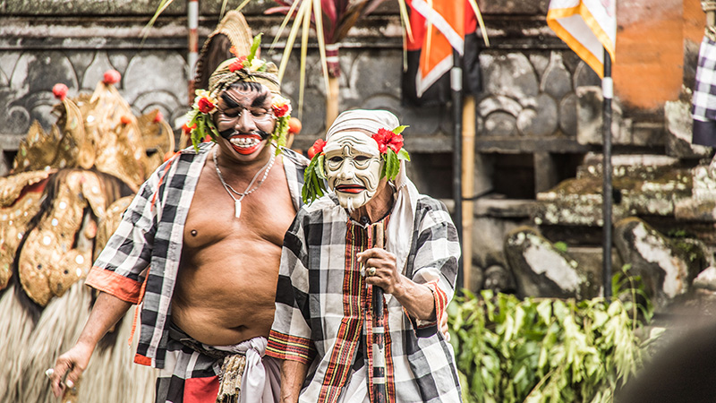 Mask Dance Performance in Bali