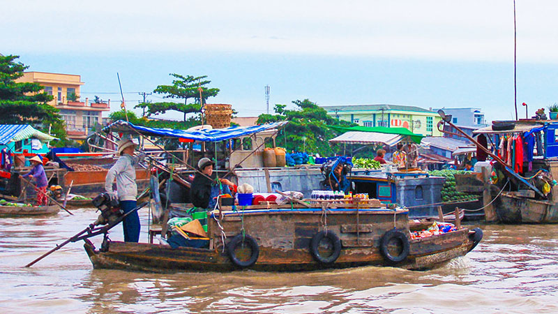 Cai Rang Floating Market