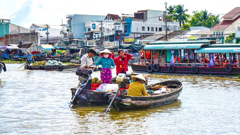 Cai Rang Floating Market
