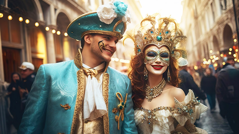 Downtown Romance & Venetian popular Masquerade