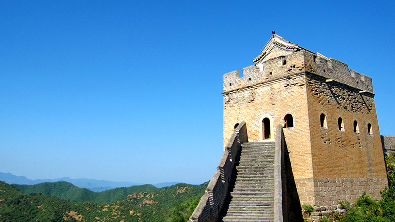 A watchtower of Jinshanling Great Wall