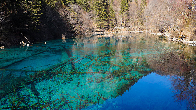 Jiuzhaigou Landscape, Sichuan