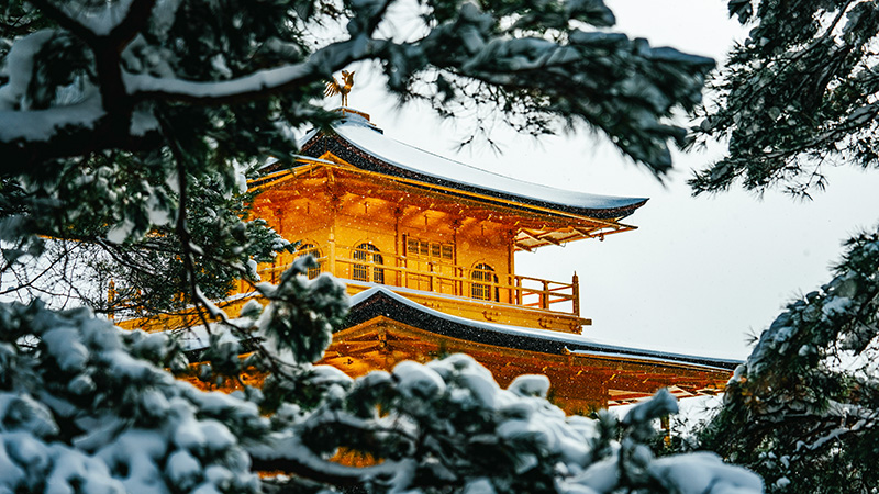 Kinkaku-Ji in Winter