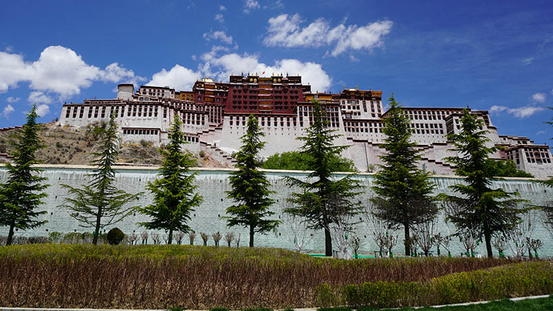 Potala Palace in Lhasa, Tibet