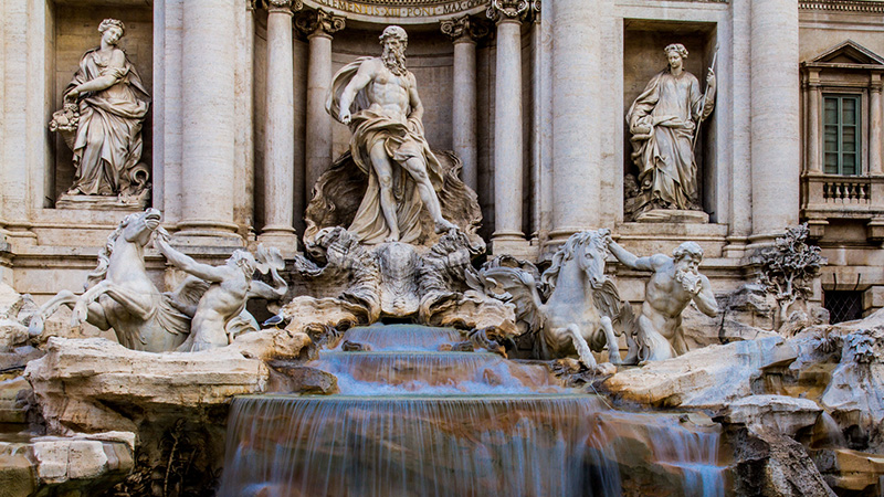 The Trevi Fountain