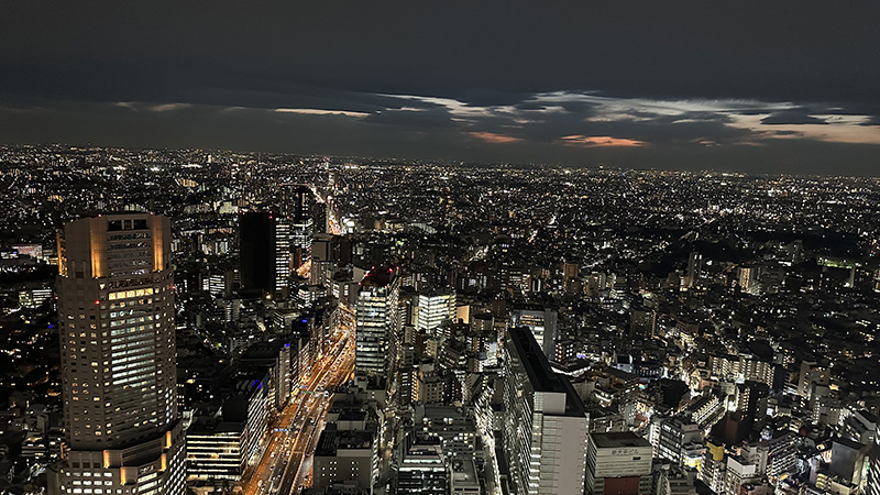 Tokyo Shibuya Night View