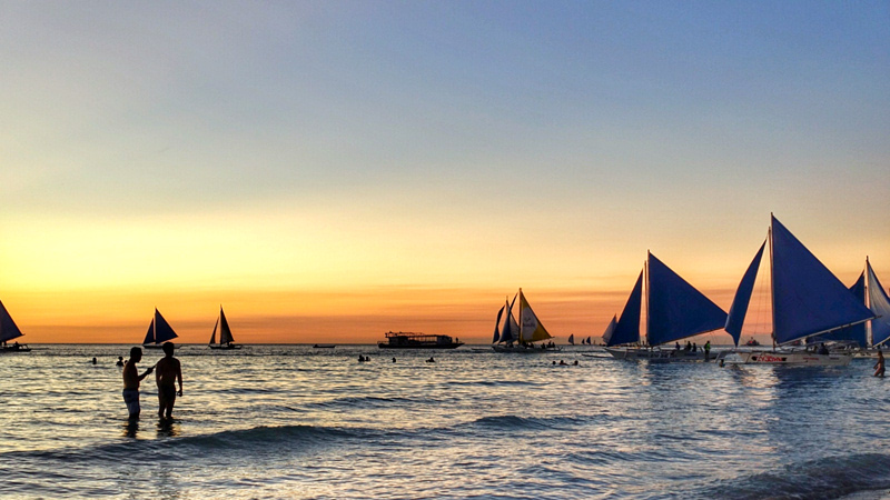 Windsurfing in Thailand