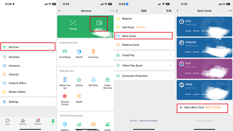 Instructions for WeChat Pay