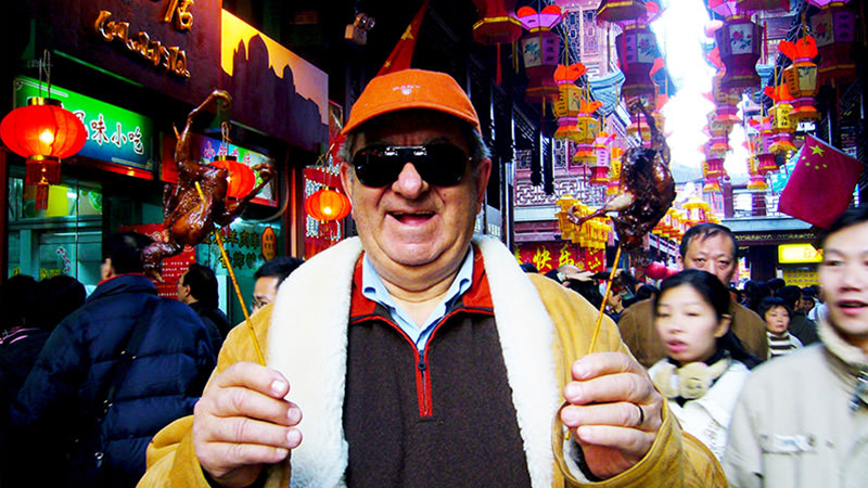 Our client is attending the Spring Festival event at Yu Garden.