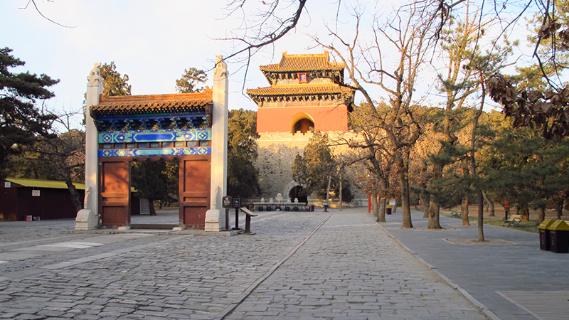 The tranquil view in Ming Tombs