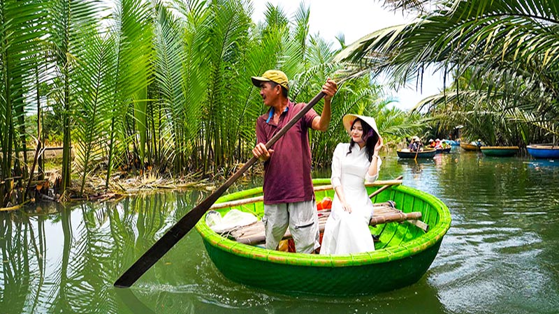 Basket Boat Tour in Hoi An
