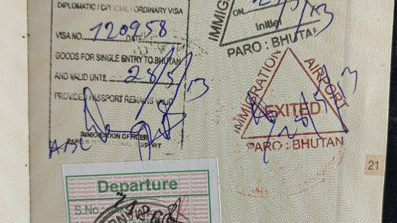 My Bhutan Visa
