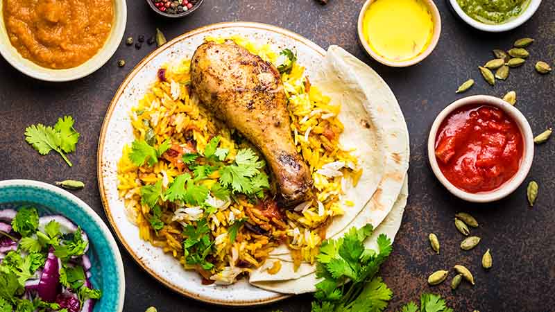 Indian Chicken Biryani