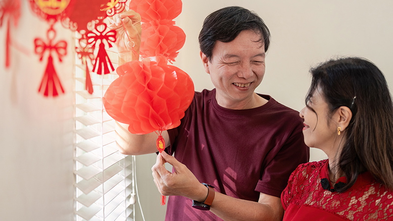 Celebrate the lunar New Year with families