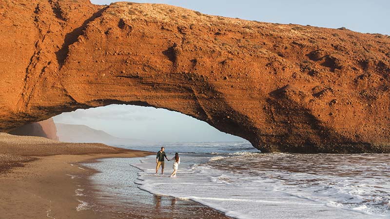 Stroll Along Legzira Beach