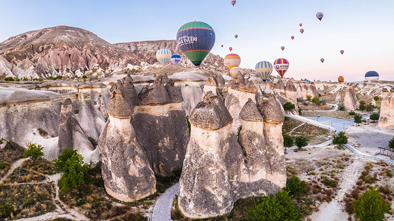 Valley in Cappadocia