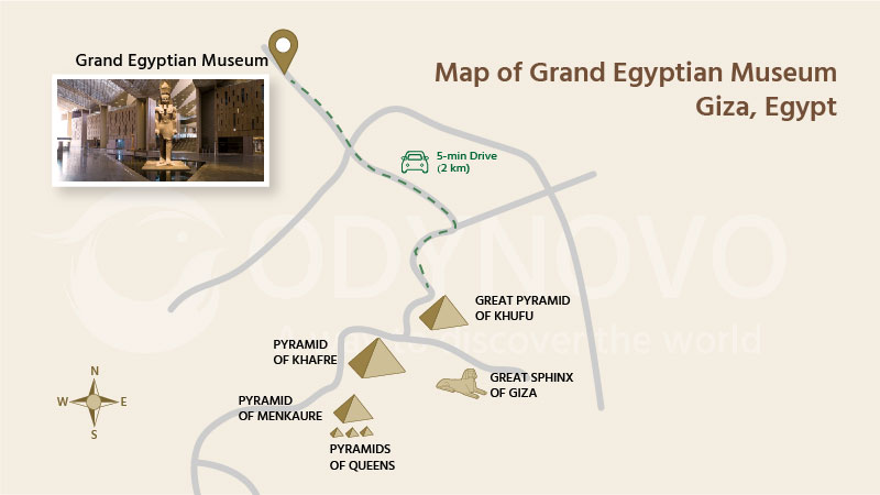 Grand Egyptian Museum Things To Know For Visiting GEM 2025 Grand Egyptian Museum Map 73400