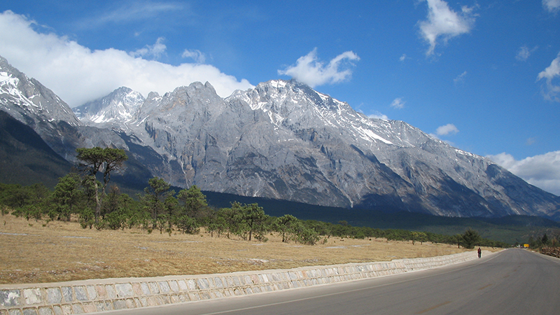 Jade Dragon Snow Mountain in Lijiang, Yunnan