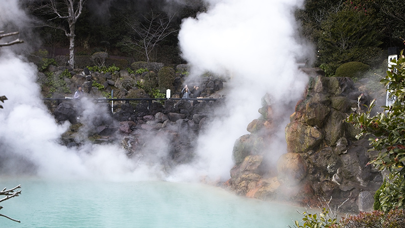 Acidic Onsen in Japan