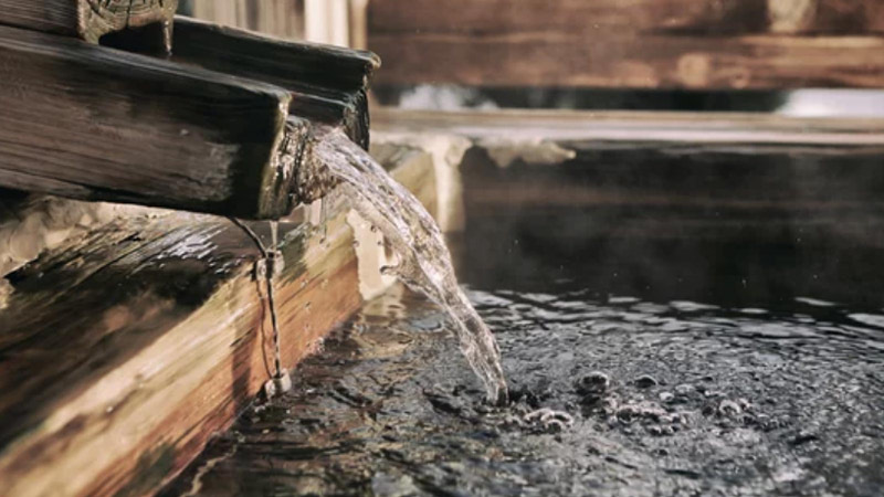 Water Source of Onsen