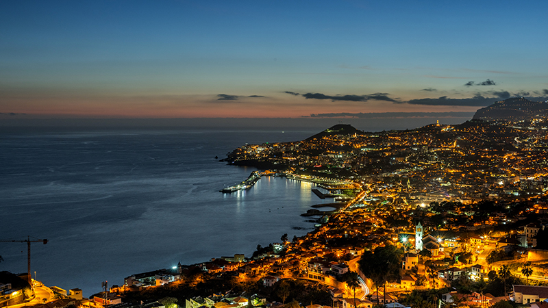 Night View of Funchal