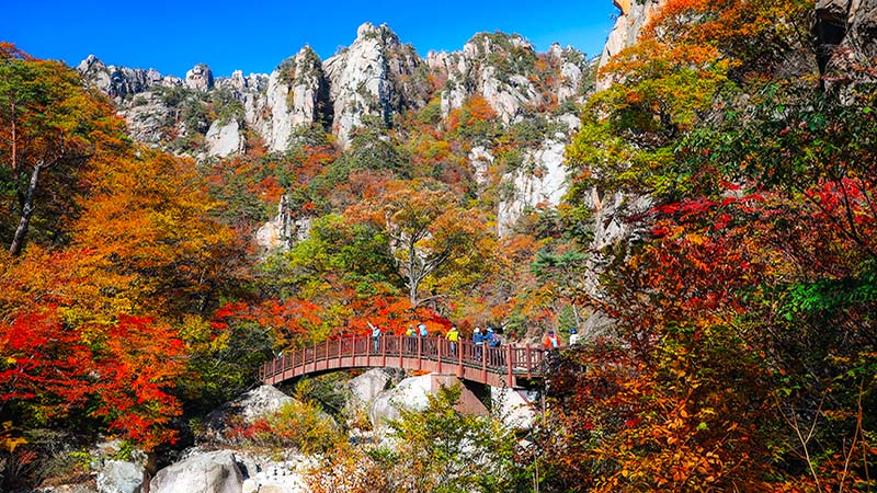 Seoraksan in Autumn